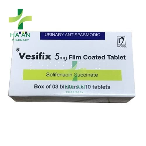 Thuốc Uống Vesifix 5mg Film Coated TabletNOBEL ILAC SANAYII VE TICARET A.S.