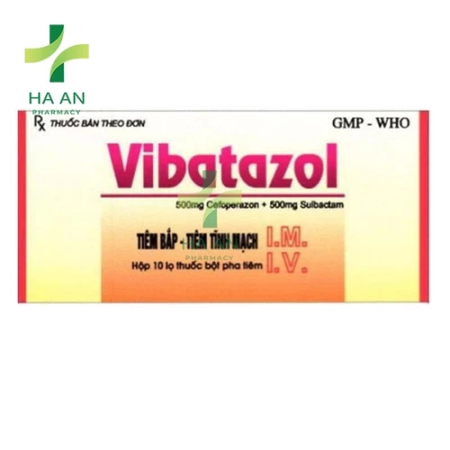 Thuốc Tiêm VibatazolCông Ty Cổ Phần Dược Phẩm Vcp