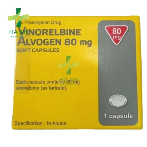 Thuốc Viên uống Vinorelbine Alvogen 80mg Soft CapsulesLotus Pharmaceutical Co., Ltd. Nantou Plant