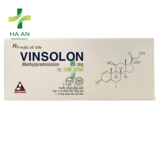 Thuốc TiêmVinsolonCông Ty Cổ Phần Dược Phẩm Vĩnh Phúc