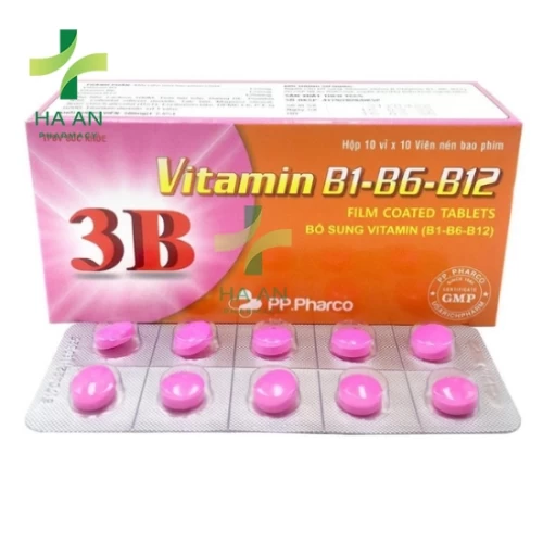 Thuốc Uống Vitamin B1-B6-B12 Công ty cổ phần dược phẩm Hà Tây