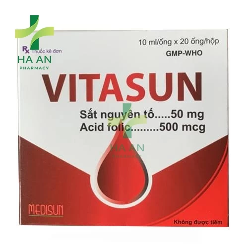 Thuốc uống Vitasun Công Ty Cổ Phần Dược Phẩm Me Di Sun