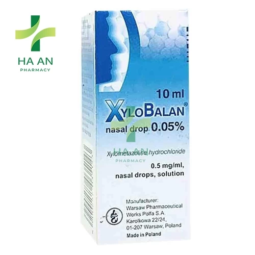 Thuốc Nhỏ mũi Xylobalan Nasal Drop 0,05%Warsaw Pharmaceutical Works Polfa S.A