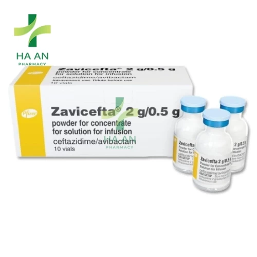 Thuốc Tiêm truyền tĩnh mạch ZaviceftaCSSX:ACS Dobfar S.P.A; CS Trộn bột: Glaxo Operations (UK) Ltd.