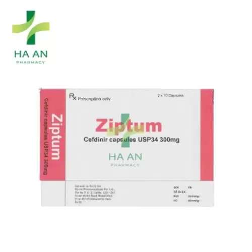 Ziptum - Cefdinir 300mg Maxim Pharma