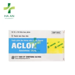 Aclon - Aceclofenac 100mg Shinpoong Daewoo