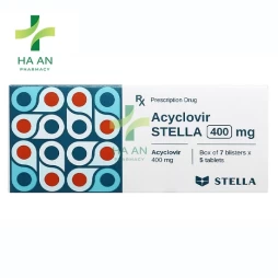 Thuốc Uống Acyclovir Stella 400mgCông Ty TNHH Liên Doanh Stellapharm - Chi Nhánh 1