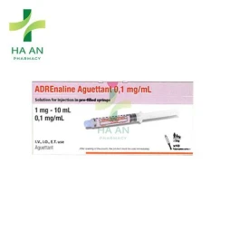 Thuốc Tiêm Adrenaline aguettant 0.1mg/mlLaboratoireAguettant