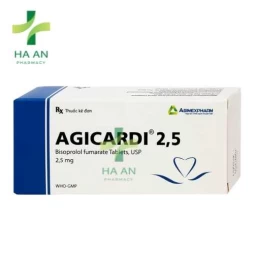 Agicardi 2,5 - Bisoprolol 2,5mg Agimexpharm
