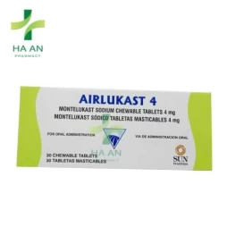 Airlukast tablets 4mg - Montelukast Sun Pharma