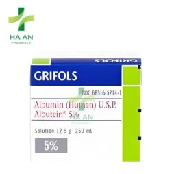Albutein 5% 250ml - Albumin 12,5g Grifols Biologicals