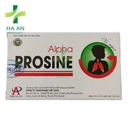 Alpha Prosine hỗ trợ giảm viêm, rát họng