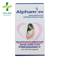 Alphamom tăng cường sức khỏe cho phụ nữ trước, trong, sau mang thai 