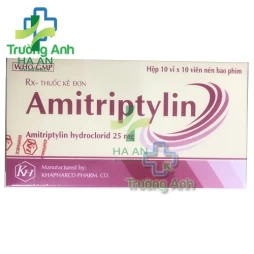 Thuốc Uống AmitriptylinCông Ty Cổ Phần Dược Phẩm Khánh Hòa
