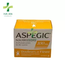 Aspegic 100mg - Acid Acetylsalicylic Sanofi Aventis