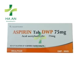 Thuốc Uống Aspirin Tab DWP 75mgCông ty cổ phần dược phẩm Wealphar