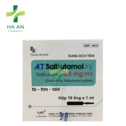 A.T Salbutamol inj 0,5mg An Thiên Pharma