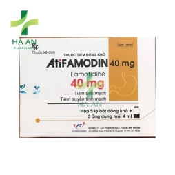 Thuốc TiêmAtifamodin 40 mgCông Ty Cổ Phần Dược Phẩm An Thiên