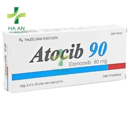 Thuốc Uống Atocib 90 CTCP Dược Hậu Giang - CN nhà máy DP DHG tại Hậu Giang