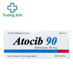 Thuốc Uống Atocib 90 CTCP Dược Hậu Giang - CN nhà máy DP DHG tại Hậu Giang