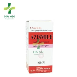 Azismile - Azithromycin 200mg/5ml
