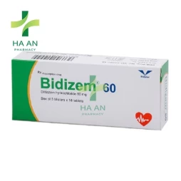Thuốc Uống Bidizem 60Công Ty Cổ Phần Dược – Trang Thiết Bị Y Tế Bình Định (Bidiphar)