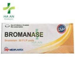 Thuốc Uống Bromanase điều trị viêm sưng, phù nề