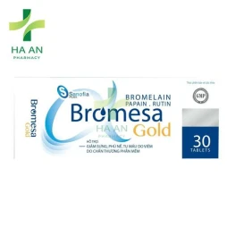 Bromesa Gold giảm sưng tấy, phù nề