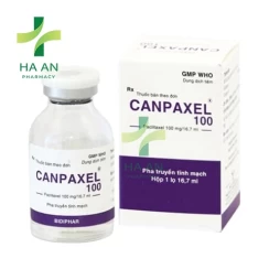 Thuốc Truyền tĩnh mạch Canpaxel 100Công Ty Cổ Phần Dược – Trang Thiết Bị Y Tế Bình Định (Bidiphar)
