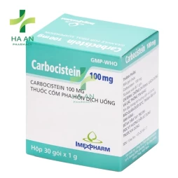 Thuốc Uống Carbocistein 100mgCông Ty Cổ Phần Dược Phẩm Imexpharm