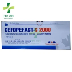 Thuốc Tiêm CEFOPEFAST-S 2000 của Tenamyd