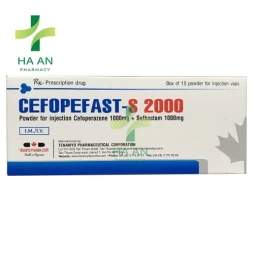 Thuốc Tiêm CEFOPEFAST-S 2000 của Tenamyd