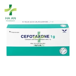 Thuốc Tiêm Cefotaxone 1gCông Ty Cổ Phần Dược – Trang Thiết Bị Y Tế Bình Định (Bidiphar)