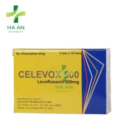 Celevox 500mg - Levofloxacin Celogen Pharma