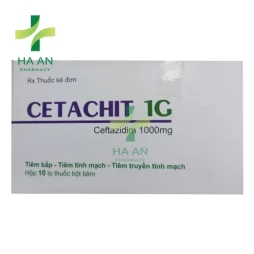 Thuốc Tiêm Cetachit 1gCông ty cổ phần dược phẩm Trung ương I - Pharbaco