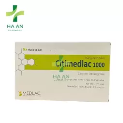Citimedlac 1000 - Citicolin Medlac Pharma Italy