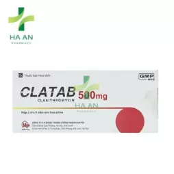 Clatab 500mg - Clarithromycin Mediplantex