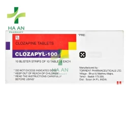 Thuốc Uống Clozapyl 100Torrent Pharmaceuticals Ltd.