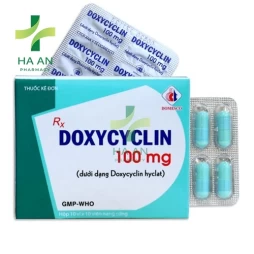 Thuốc Uống Doxycyclin 100 mgCông Ty Cổ Phần Xuất Nhập Khẩu Y Tế Domesco