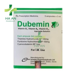 Thuốc Tiêm Dubemin injection Incepta Pharmaceuticals Ltd.