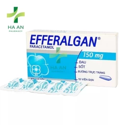 Thuốc Đặt hậu môn Efferalgan 150mg SuppoUPSA SAS
