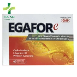 Egafore hỗ trợ tăng cường chức năng gan