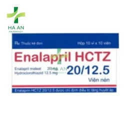 Thuốc Uống Enalapril \nHCTZ 20/12.5 - Dược phẩm TW2