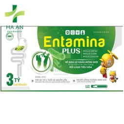 Entamina Plus bổ sung lợi khuẩn đường ruột