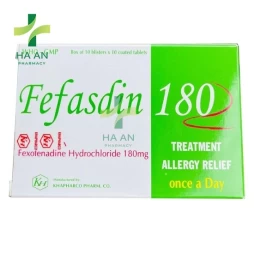 Thuốc Uống Fefasdin 180Công Ty Cổ Phần Dược Phẩm Khánh Hòa