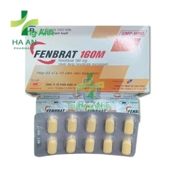Thuốc Uống Fenbrat 160mCông ty cổ phần dược phẩm và sinh học y tế