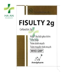 Thuốc Tiêm bắp, tiêm tĩnh mạch, tiêm truyền tĩnh mạchFisulty 2 gCông ty cổ phần dược phẩm Am Vi