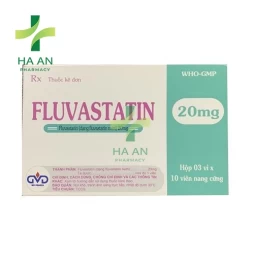 ThuốcUống Fluvastatin 20mgCông ty cổ phần dược phẩm Minh Dân