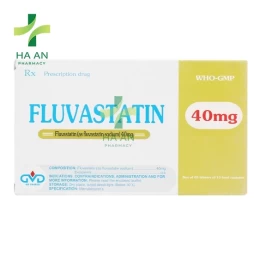 Thuốc Uống Fluvastatin 40mgCông ty CPDP Minh Dân