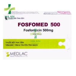 Thuốc Tiêm Fosfomed 500Công ty TNHH sản xuất dược phẩm Medlac Pharma Italy